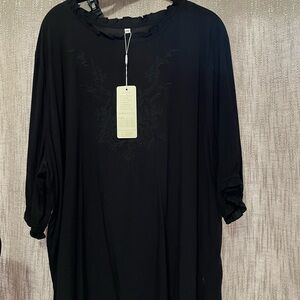 Chic Black Long Sleeve Dress